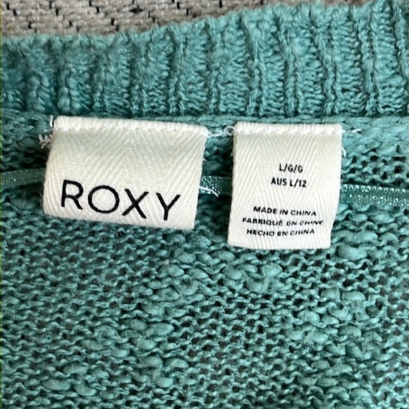Roxy open front longline front pockets textured cardigan - Picture 7 of 15